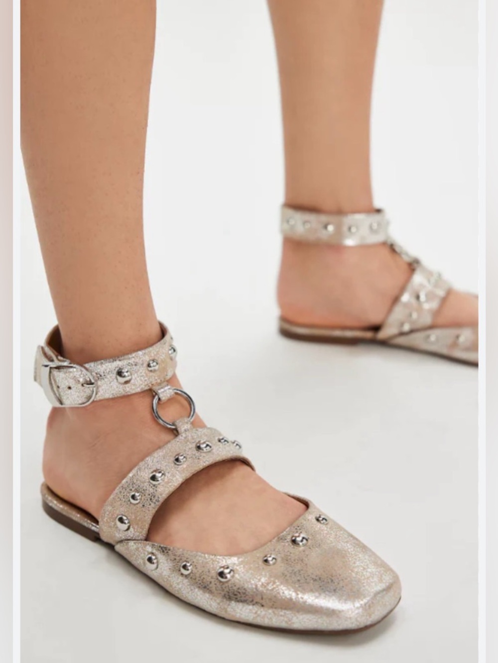 FREE PEOPLE CAMILLE MYSTIC O-RING FLATS